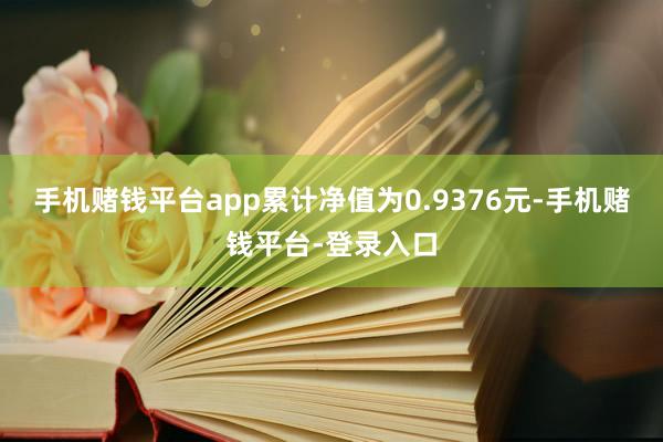 手机赌钱平台app累计净值为0.9376元-手机赌钱平台-登录入口